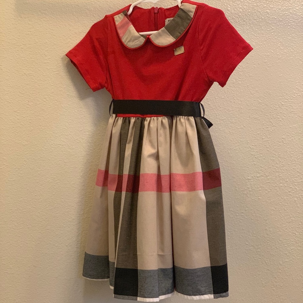 Girls Burberry Dress